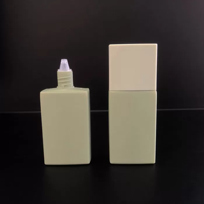 30ml 30g Empty Square Sunscreen Lotion PE Squeeze Bottle Liquid Foundation Highlighter Cream Big Capacity - SB569 - Image 4