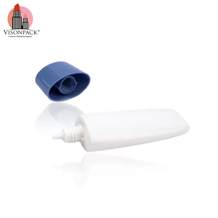 50ml Flat Plastic Cream Bottle Sunscreen Lotion Squeeze Packaging with Screw Lids - ST003 - Image 5
