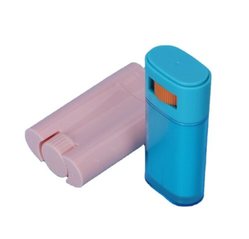 Oval 0.7oz Empty Sunscreen Blush Rotating Concealer Deodorant Stick Container 20g PP Solid Face Lip Balm Body Cream Packaging - DC2109X,DX2110X