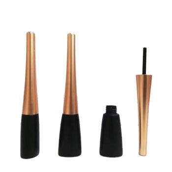 New Conical Oval Eyeliner Tube Black Rose Gold ABS Package False Eyelash Glue Bottle Liquid Eyeliner Makeup Container 4.5ml - EL1739 - Image 5