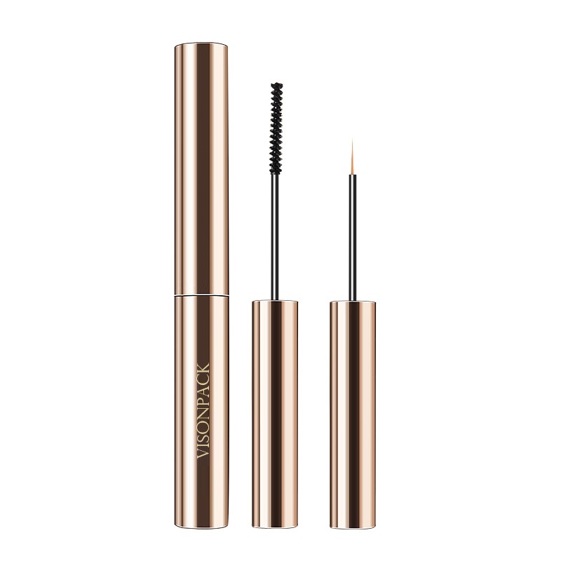 Slim Plastic Round Empty Liquid Eyeliner Mascara Eyelash Serum Growth With Micro Brush 5.2ml - ELM169
