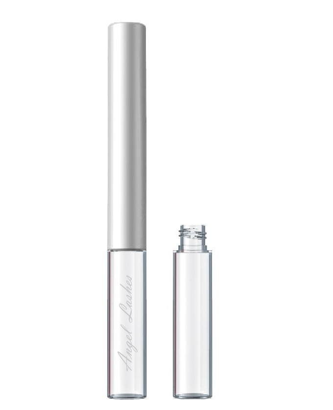 Slim Plastic Round Empty Liquid Eyeliner Mascara Eyelash Serum Growth With Micro Brush 5.2ml - ELM169 - Image 3