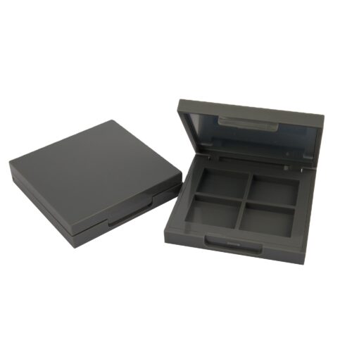 Wholesale Empty Makeup Square 2 Colors Bronzer Highlighter 4 Colors Eye Shadow Palette Case With Mirror - ES090/ES091