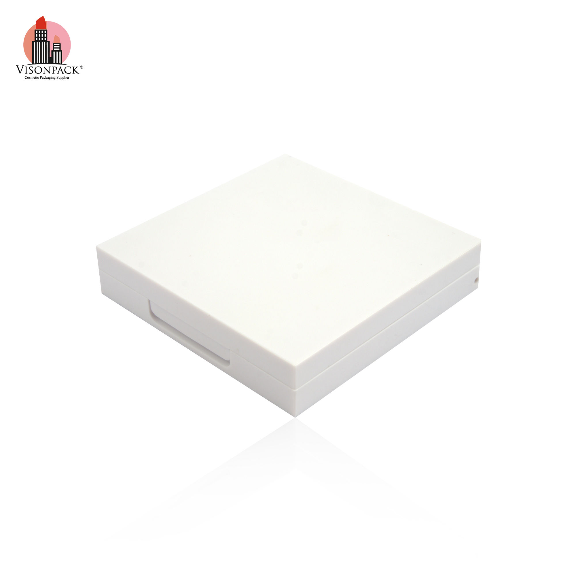 Wholesale Empty Makeup Square 2 Colors Bronzer Highlighter 4 Colors Eye Shadow Palette Case With Mirror - ES090/ES091 - Image 6