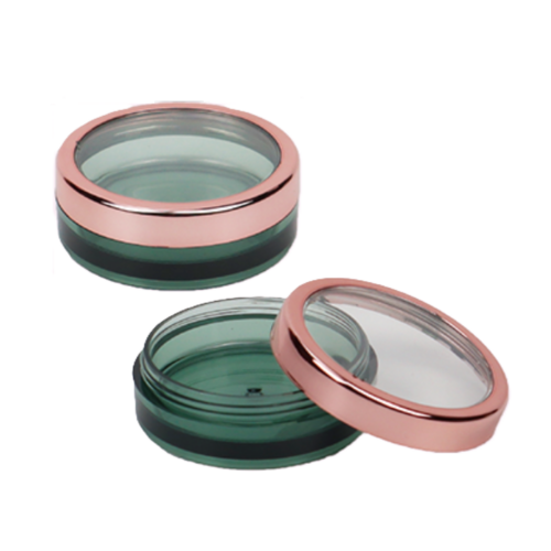 Wholesale Plastic Round Empty Eye Shadow Concealer Lip Balm Blush Case Packaging 13.5ml - ES126