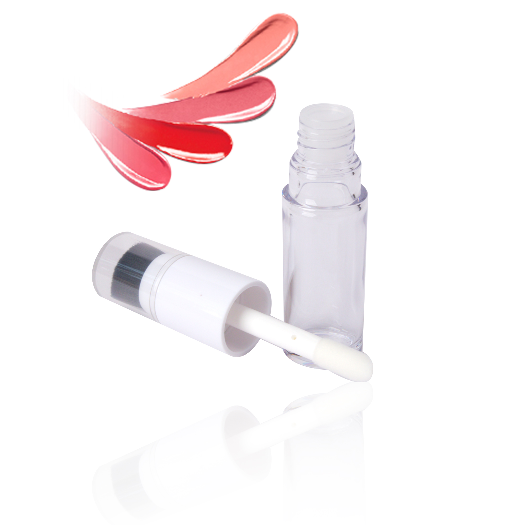 Custom Plastic 10ml Round Empty Liquid Foundation Blush Concealer Container Packaging With Brush - F010 - Image 5