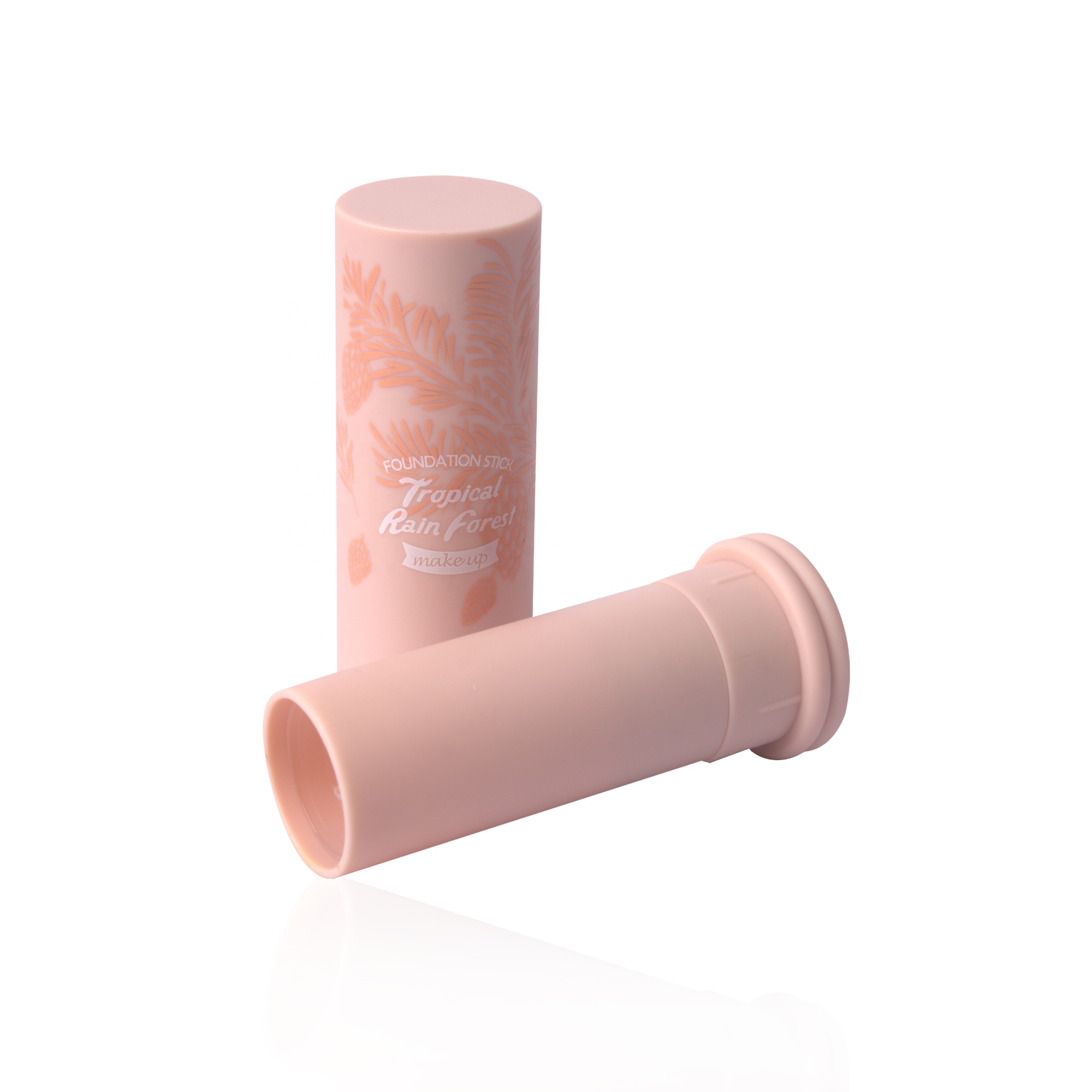 Custom Logo 12g Round Cylinder Makeup Packaging Empty Bronzer Concealer Cream Foundation Contour Stick Container Private Label - F016 - Image 2