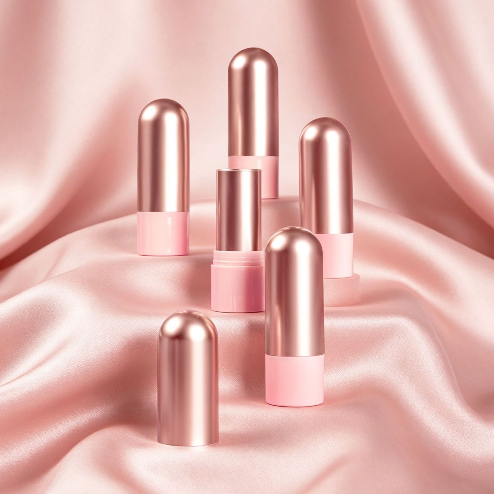 Custom Empty Cylinder Round Highlight Concealer Contour Stick Foundation Blush Stick Container Packaging 15g - F063 - Image 4