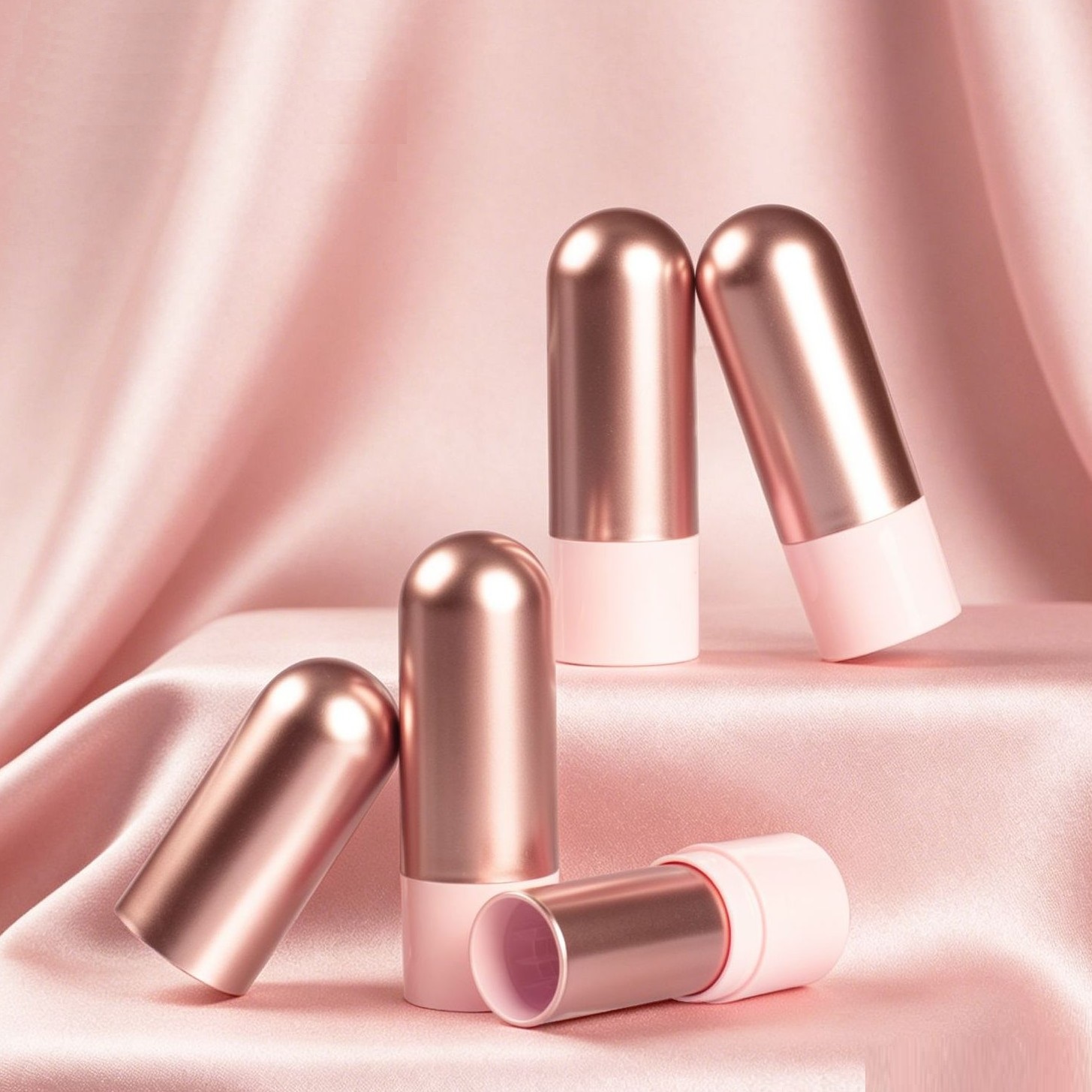 Custom Empty Cylinder Round Highlight Concealer Contour Stick Foundation Blush Stick Container Packaging 15g - F063 - Image 3