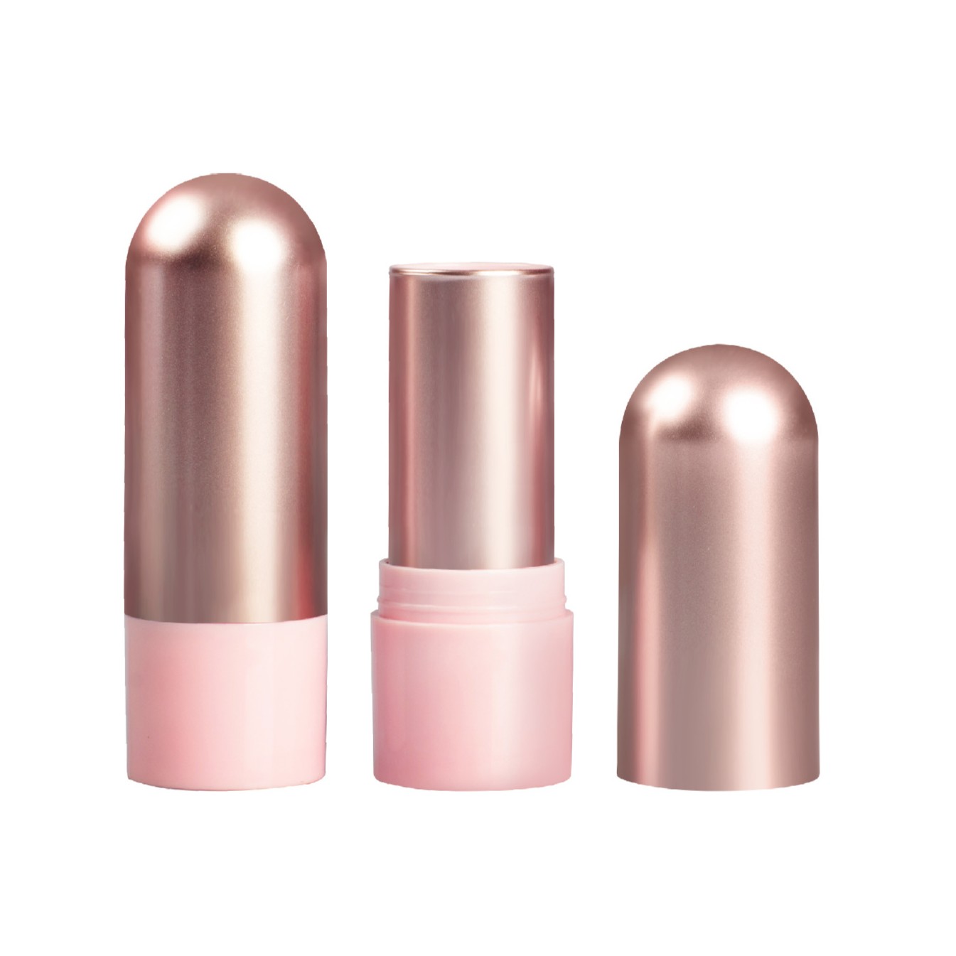 Custom Empty Cylinder Round Highlight Concealer Contour Stick Foundation Blush Stick Container Packaging 15g - F063 - Image 5