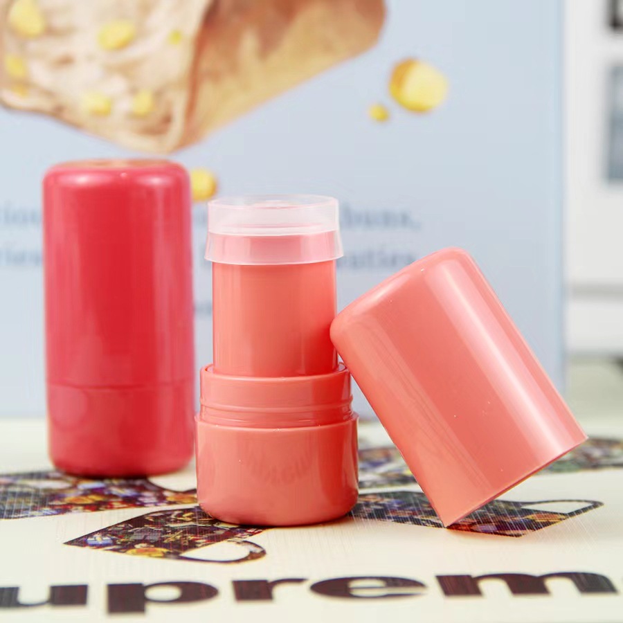 Cute Round Empty Foundation Contour Stick Creamy Blush Lipstick Container Packaging - F096 - Image 2