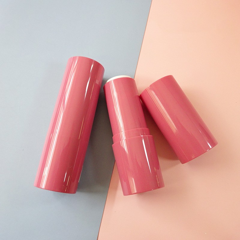 Round Blush Powder Tube 9g Empty Foundation Stick Concealer Container Cylinder Big Capacity Lipstick Plastic Makeup Packaging - F1764 - Image 4