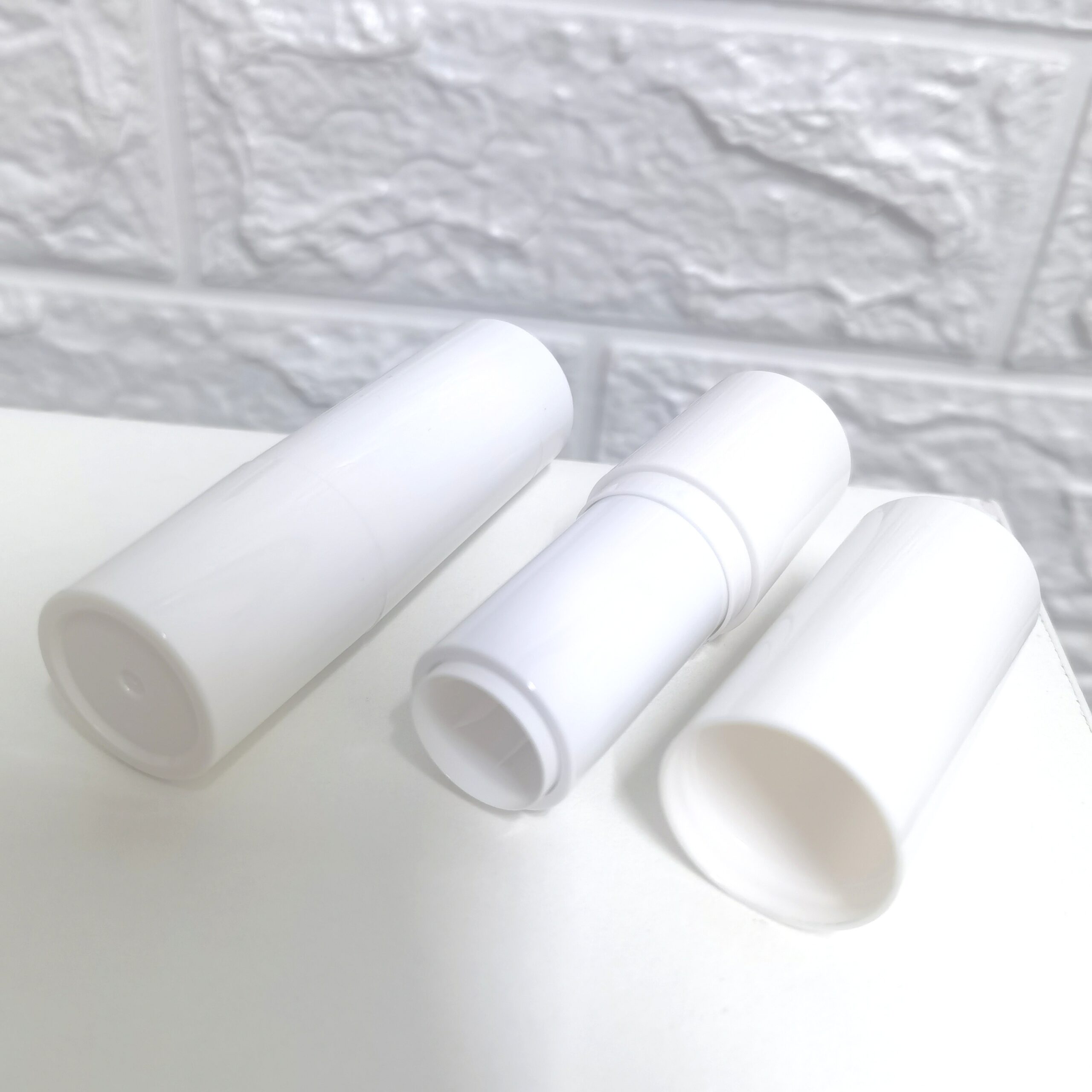 Round Blush Powder Tube 9g Empty Foundation Stick Concealer Container Cylinder Big Capacity Lipstick Plastic Makeup Packaging - F1764 - Image 5