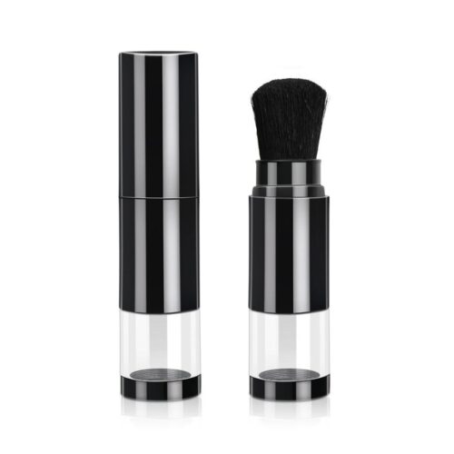 Custom Portable Cosmetic Packaging Retractable Blush Sunscreen Loose Powder Brush Tube Container - F206