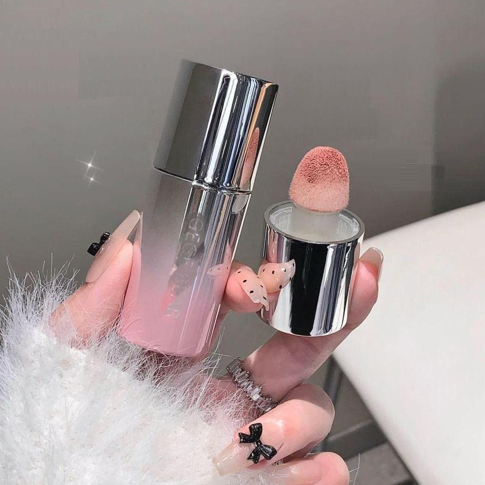 Custom Round Shape Empty Liquid Highlighter Concealer Blush Container Bottle With Sponge - F301 - Image 4