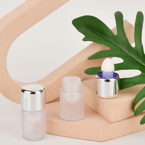Custom Cylinder Round Empty Plastic 5ml Liquid Contour Concealer bronzer Blush Container Bottle With Sponge - F454 - Image 5
