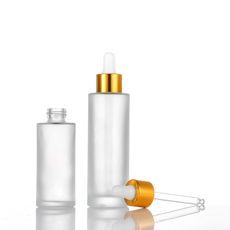 10ml 20ml 30ml 50ml Custom Empty Cosmetics Skincare Serum Glass Frosted Bottles Hair Essential Oil Dropper Bottle Luxury - GB005 - Image 3