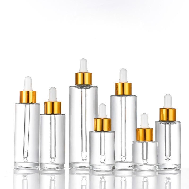 10ml 20ml 30ml 50ml Custom Empty Cosmetics Skincare Serum Glass Frosted Bottles Hair Essential Oil Dropper Bottle Luxury - GB005 - Image 2