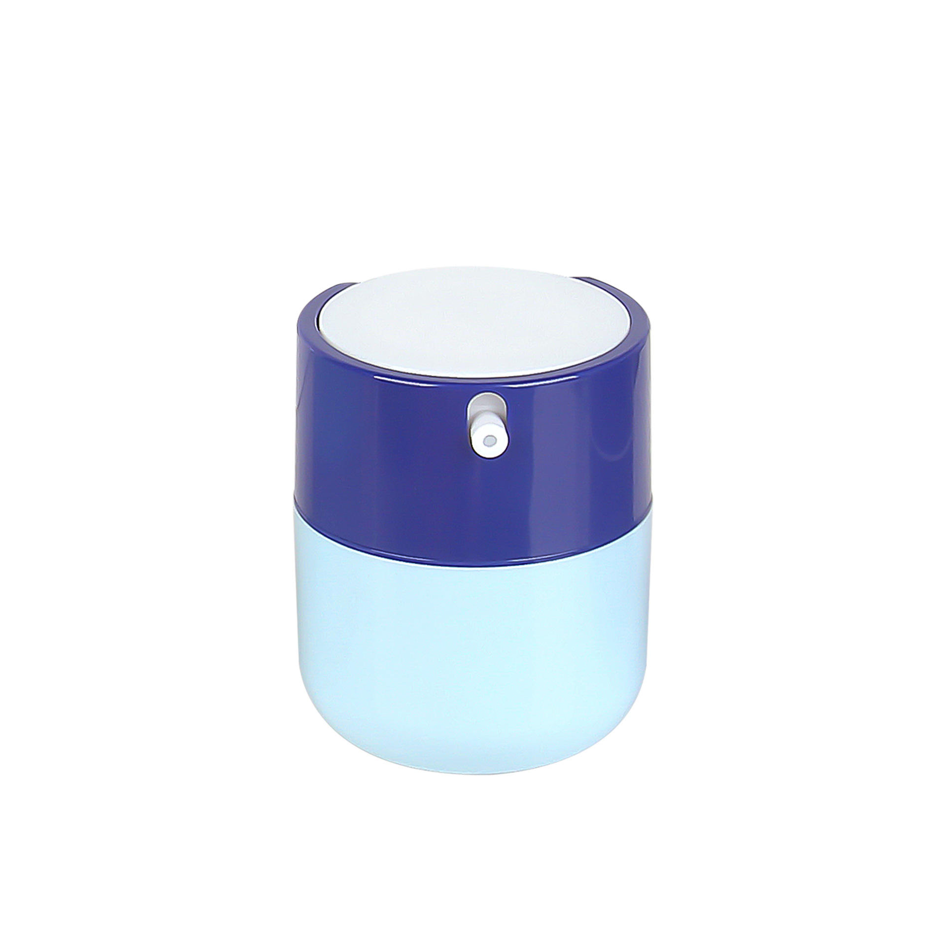 Labeling Brand Skin Care Package Plastic Round 50ml Vacuum Bottle With Rotary Lift Lid Baby Cream Jar Pressed Top Lotion Bottle - JH73 - Image 2