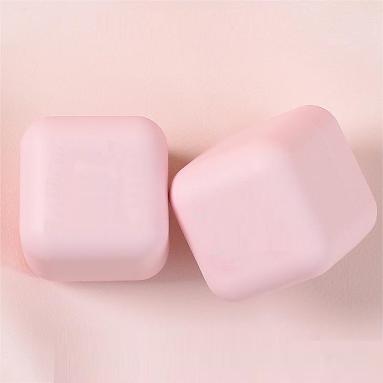 Custom Logo Square Empty Cube Lip Balm Blush Deodorant Container Packaging 8g With Mirror for Kids - LB001S - Image 5