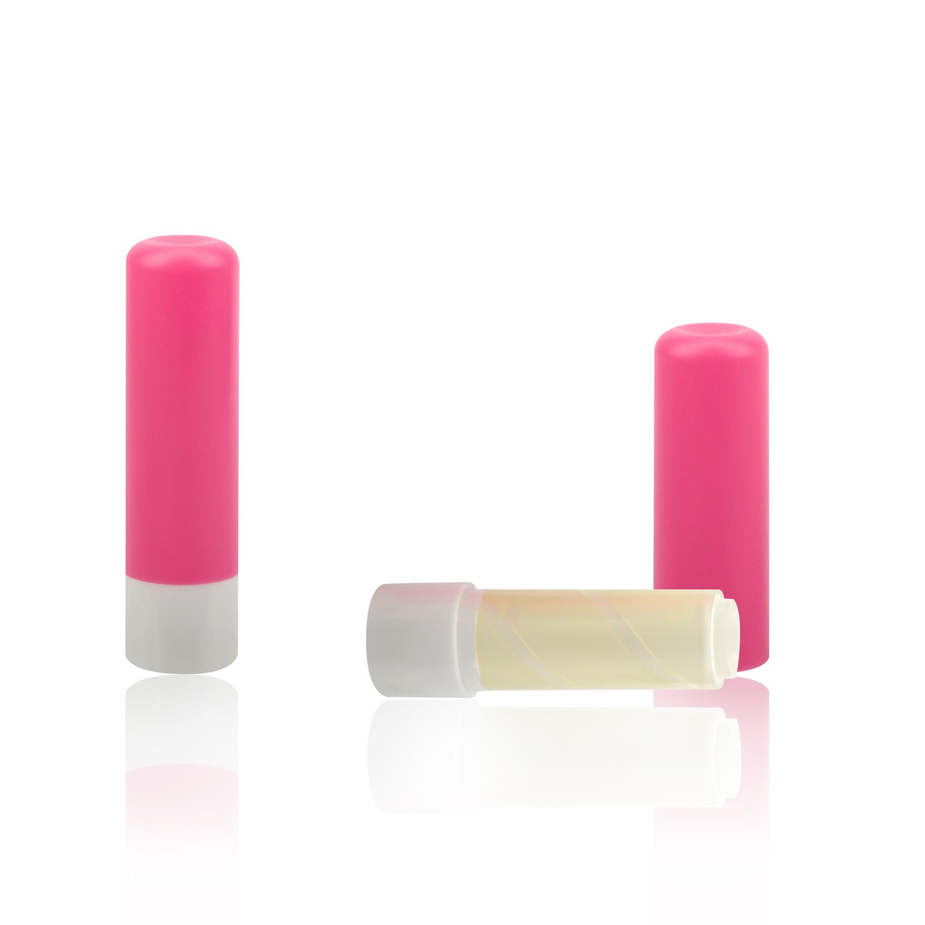 Wholesale Custom Color Round Empty Plastic Chapstick Lipstick Case Lip Balm Packaging Container - LB052 - Image 2