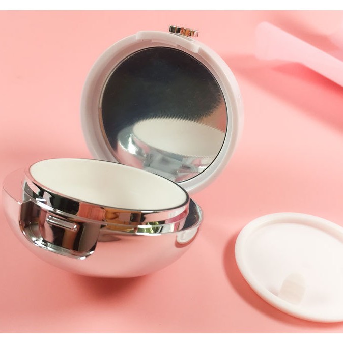 New Style 12g Lip Balm Jar Lip Mud Mask Container Silicone Brush Applicator Blusher Box With Mirror Lipstick Freeze Empty Bottle - LB1233 - Image 5