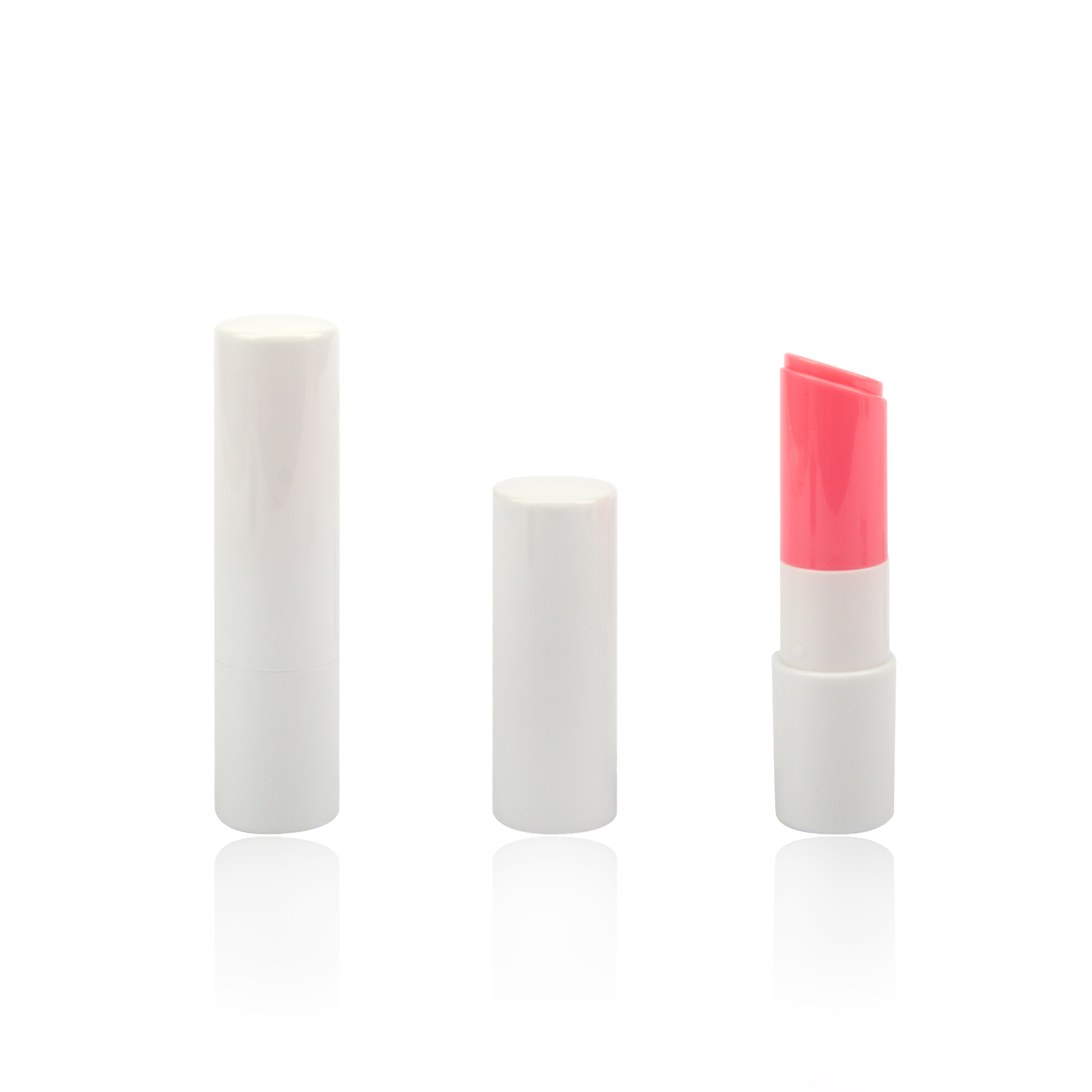 Factory Wholesale Round Empty Plastic Chapstick Lipstick Container Lip Balm Tube Packaging Custom Color - LB155 - Image 5