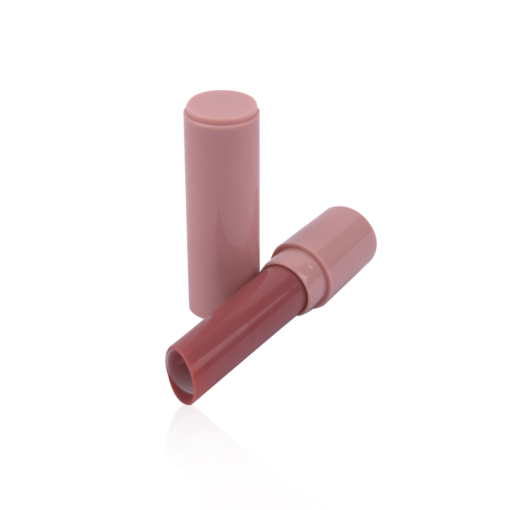 Simply Design 3g Empty Round Lipstick Case Lip Balm Chapstick Tube Packaging White Custom Color Logo - LB208 - Image 4