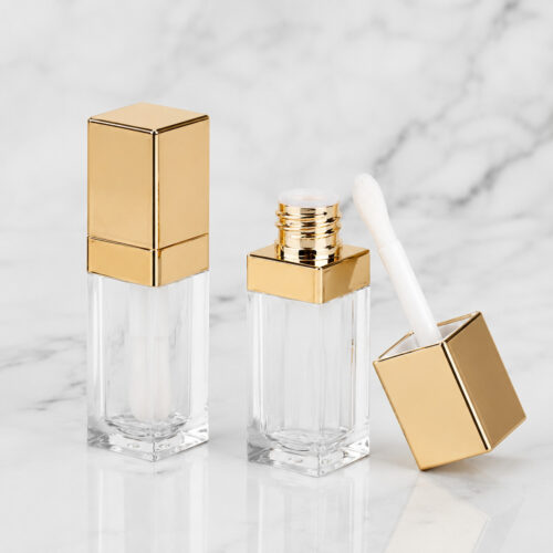 Custom Classical Empty 6ml Square Liquid Lipstick Lip Gloss Lip Oil Packaging Tube - LG696