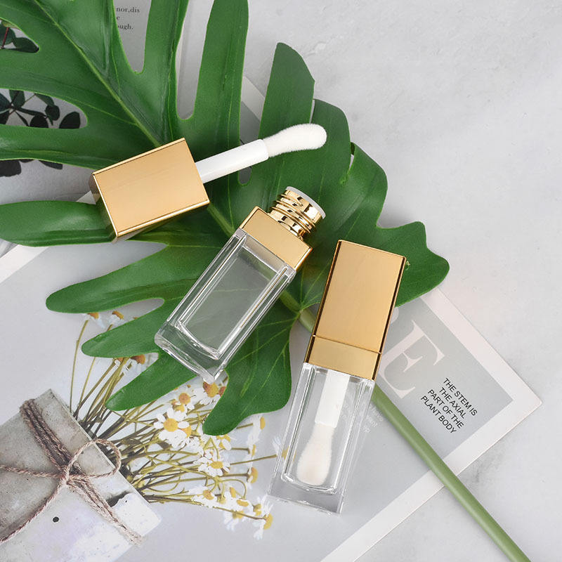Custom Classical Empty 6ml Square Liquid Lipstick Lip Gloss Lip Oil Packaging Tube - LG696 - Image 4