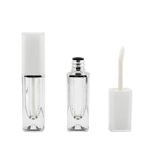 Modern Luxury Thick Base Empty Square Lip Gloss Liquid Lipstick Tube Bottle 5ml - LG862