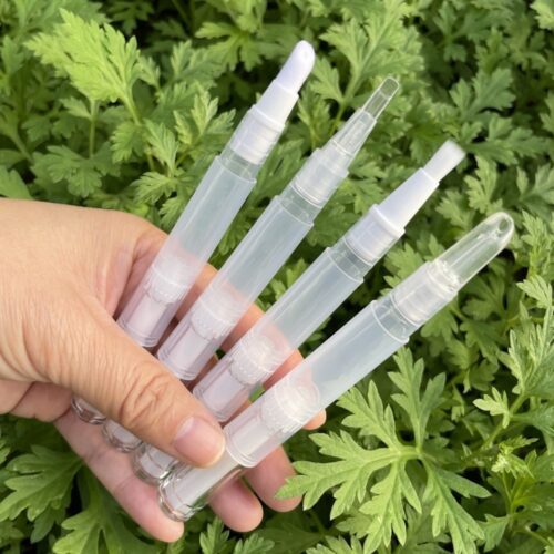 2ml 3ml 4ml Empty Transparent Lip Gloss Teeth Whitening Pen Cuticle Nail Oil Polish Twist up Pen - LNP011