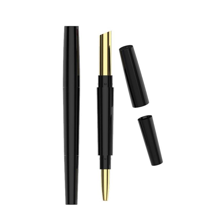 Slim Dual Double Side Empty 2 in 1 Lipstick Lip Liner Pen Container Packaging Custom Color - LS585