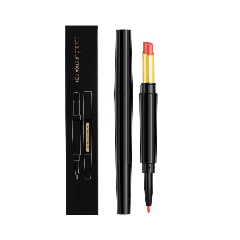 Slim Dual Double Side Empty 2 in 1 Lipstick Lip Liner Pen Container Packaging Custom Color - LS585 - Image 4