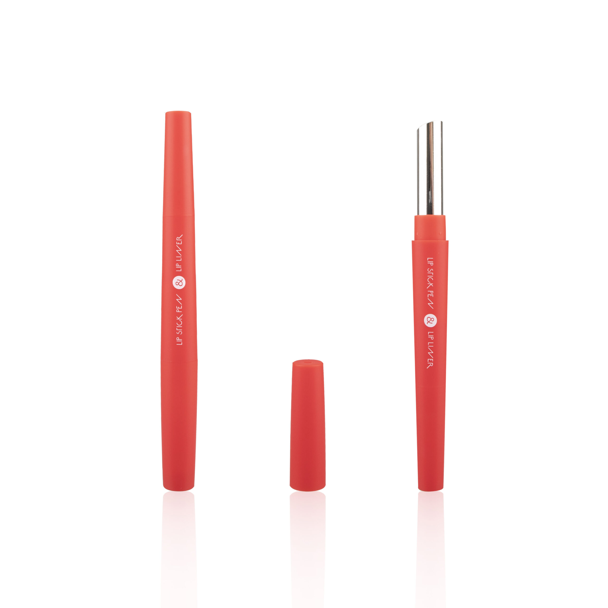 Slim Dual Double Side Empty 2 in 1 Lipstick Lip Liner Pen Container Packaging Custom Color - LS585 - Image 2