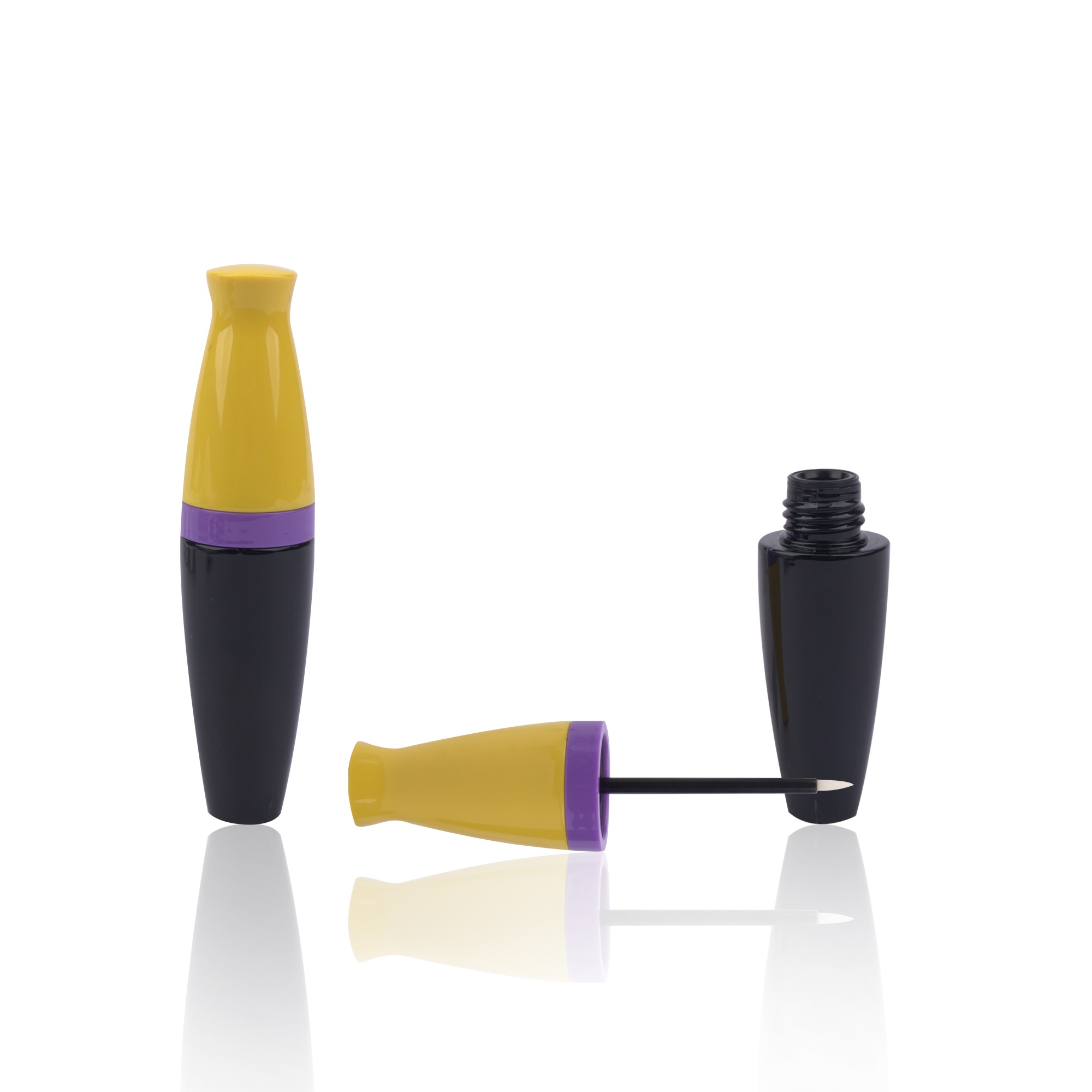 Makeup Mascara Tube Round Small Fat Eyeliner Tube With Felt Brush Tip Customize Color Eyelash Tube Eyebrow Packaging Materials - MC184 - Image 4