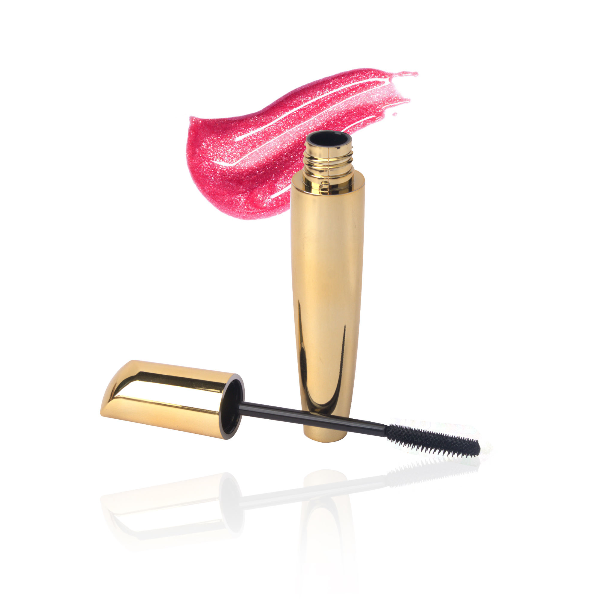 Luxury Gold OEM Custom Color Logo Unique Oval Empty Eyelash Mascara Tube Packaging 15ml - MC192 - Image 4