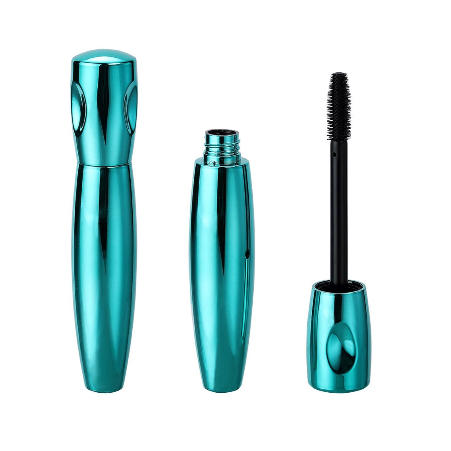 Custom Empty Plastic Unique Oval Shape Volume Eyelash Mascara Bottle Packaging 15ml - MC337