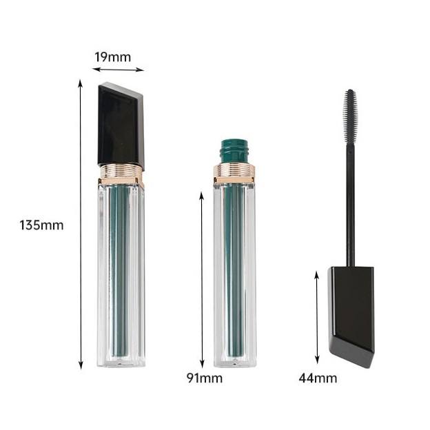 New Modern Luxury Unique Square Eyelash Mascara Container Packaging 5ml - MC619 - Image 6