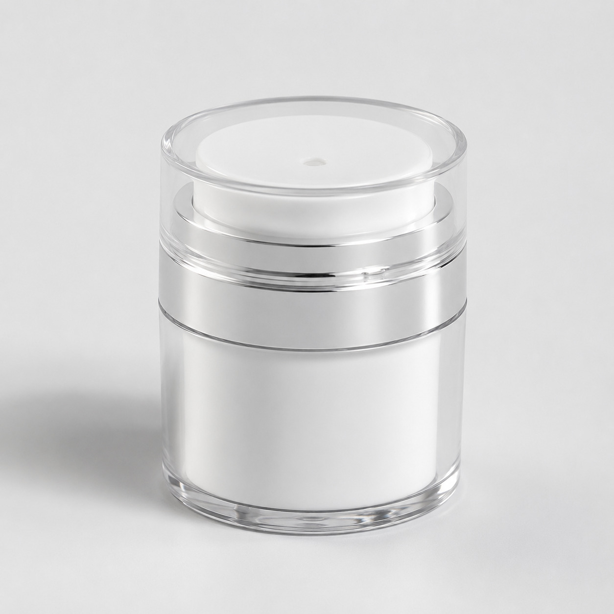 15g 30g 50g Empty Round Packaging Skincare Eye Cream Face Cream Airless Pump Jar Container - PB727 - Image 5