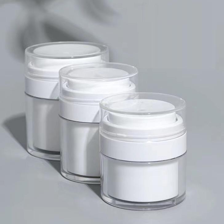 15g 30g 50g Empty Round Packaging Skincare Eye Cream Face Cream Airless Pump Jar Container - PB727 - Image 3