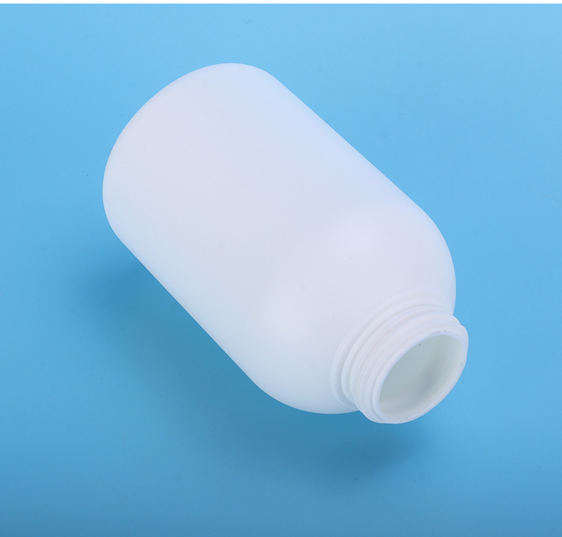 Wholesale HDPE 500ml Facial Foam Hand Wash Cleanser Bubble Pump Shampoo Bath Wash Bottle White Body Shower Gel Bottle FrostedPB - 744X - Image 3