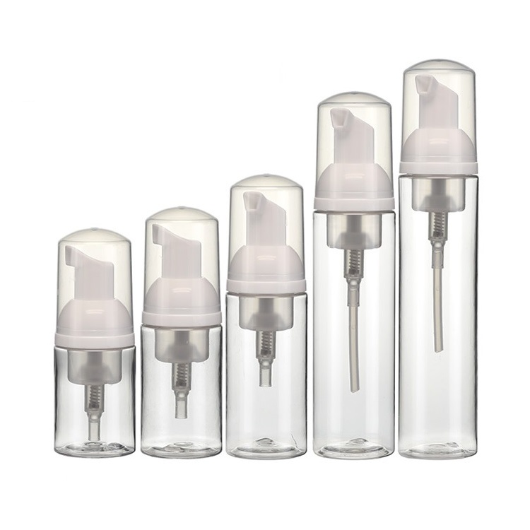 Custom Skincare Packaging PET Plastic Empty Soap Facial Cleanser Foam Pump Bottle 40ml 50ml 60ml 80ml 100ml - PB812 - Image 5