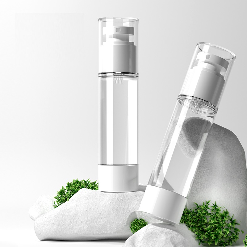 Custom Portable Empty 30ml 50ml 100ml Skincare Plastic Airless Pump Spray Bottle - PB990 - Image 5