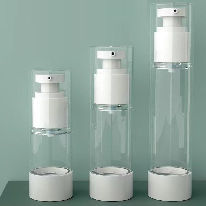 Custom Portable Empty 30ml 50ml 100ml Skincare Plastic Airless Pump Spray Bottle - PB990 - Image 2