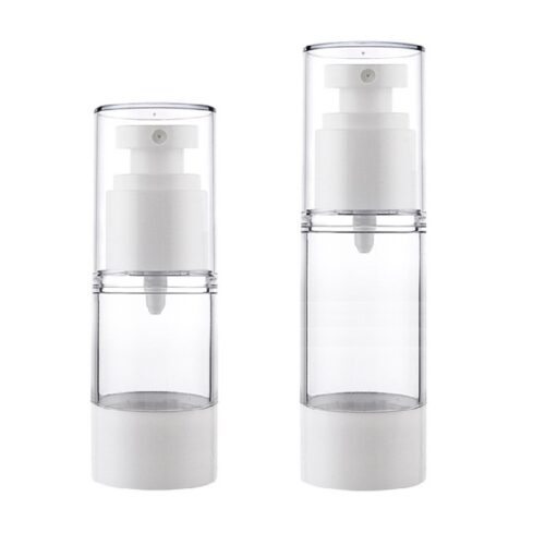 Custom Portable Empty 30ml 50ml 100ml Skincare Plastic Airless Pump Spray Bottle - PB990