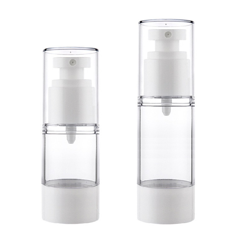 Custom Portable Empty 30ml 50ml 100ml Skincare Plastic Airless Pump Spray Bottle - PB990