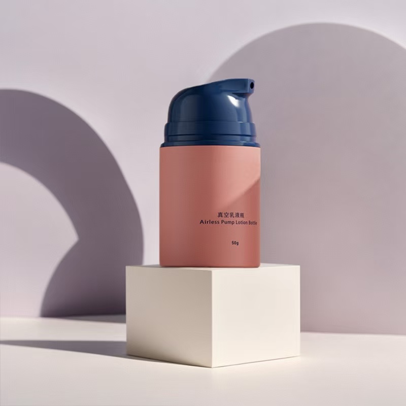 Skin Care Packaging 35ml 50ml 75ml 100ml 150ml 200ml Airless Pump Bottle PP Round Shape Lotion Sunscreen Essence Container - PBQ16 - Image 4