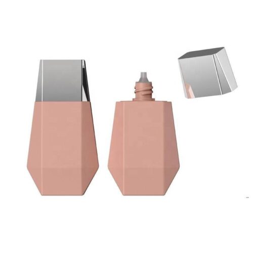 Wholesale Unique Shape Empty Plastic Lotion Sunscreen Cream Liquid Foundation Squeeze Bottle 35ml Custom OEM - ST106
