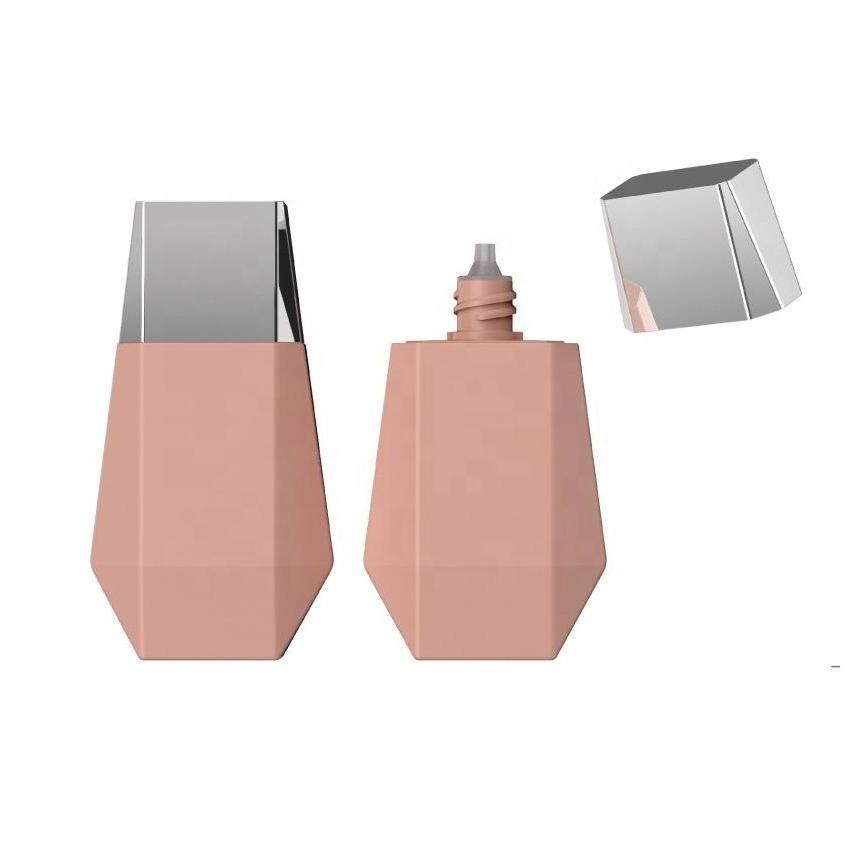 Wholesale Unique Shape Empty Plastic Lotion Sunscreen Cream Liquid Foundation Squeeze Bottle 35ml Custom OEM - ST106